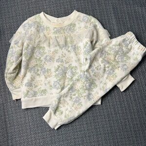 Shabby Chic Kids Set - Cream and Blue
